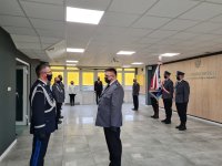 Uroczysta zbiórka z okazji objęcia stanowiska Komendanta Powiatowego Policji w Radomsku