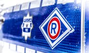 Logo POLICJA i wyróżnik ruchu drogowego "R"
