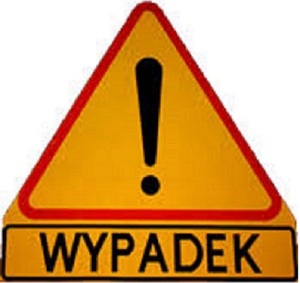 Znak ostrzgający o wypadku