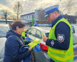 „Mikołajkowo – Odblaskowo” z policją.