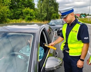 Działania policji w ramach „Trzeźwego poranka”.