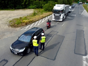Działania policji w ramach „Trzeźwego poranka”.