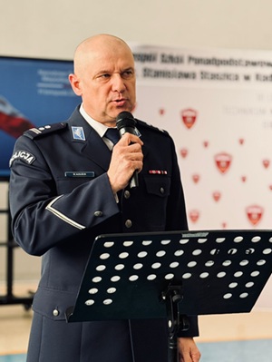 Przemówienie Komendanta podczas ślubowania klas mundurowych