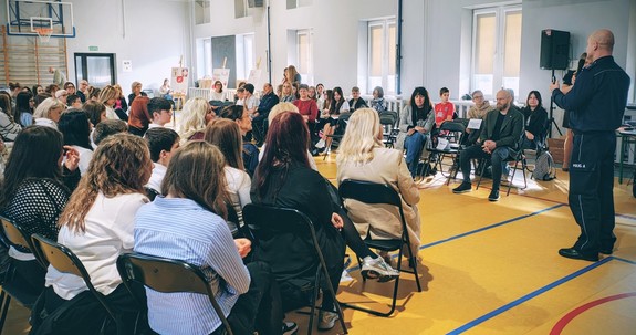 Debata kończąca kampanię „Dzieciństwo bez Przemocy”.