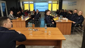 Odprawa roczna w Komendzie Powiatowej Policji w Radomsku