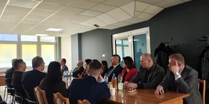 Odprawa roczna w Komendzie Powiatowej Policji w Radomsku