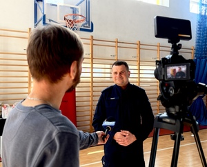 Powiatowy etap turnieju dla uczniów szkół średnich.