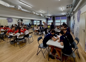 Powiatowy etap turnieju dla uczniów szkół średnich.