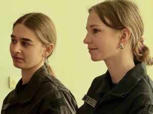 Młodzież z wizytą w radomszczańskiej komendzie.